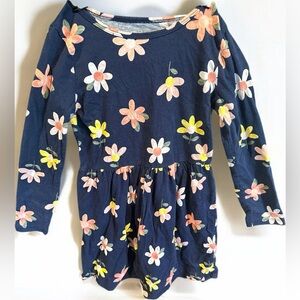 Like New Carters Blue with Flowers - Size 6/6A